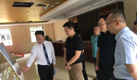 集团向导率队考察凯时尊龙人生就是博旅馆部分存量项目
