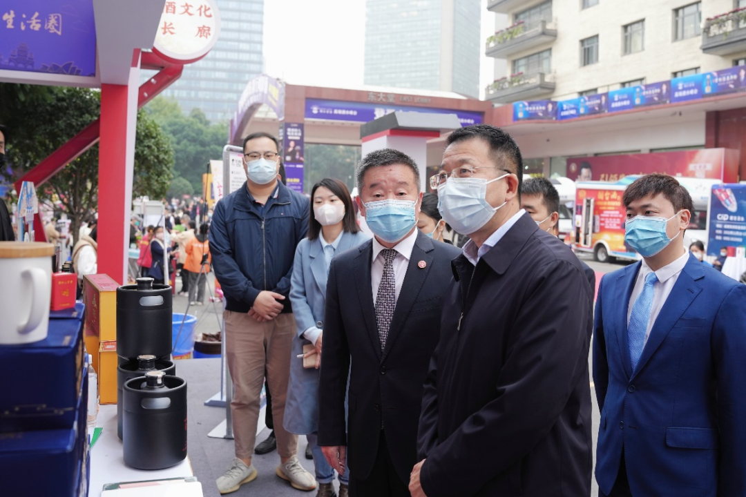凯时尊龙人生就是博集团向导赴2022锦江宾馆酒类商务洽谈会现场检查指导事情