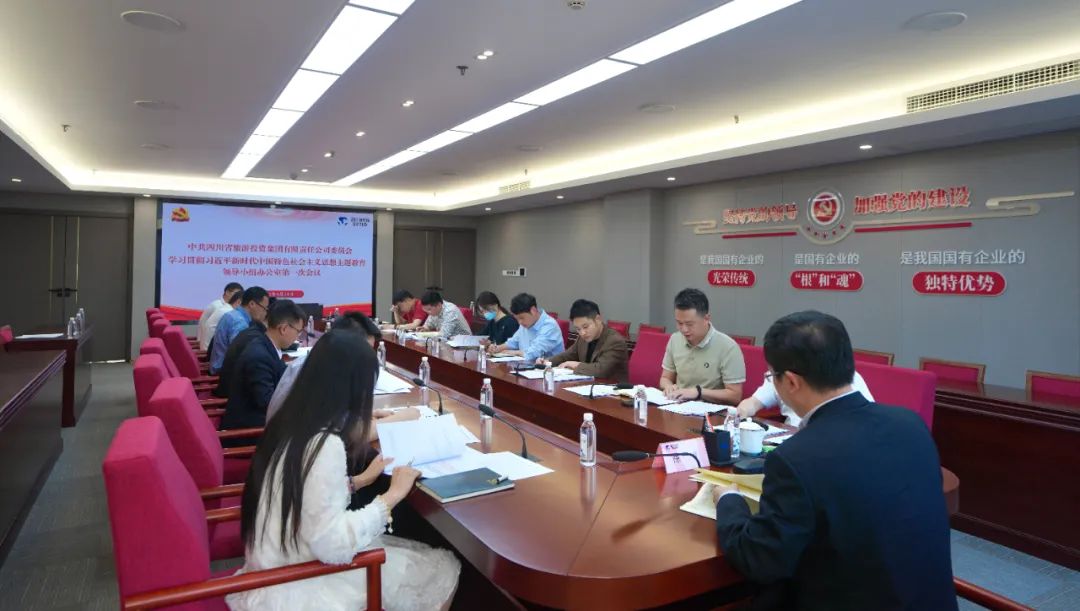 凯时尊龙人生就是博集团党委学习贯彻习近平新时代中国特色社会主义头脑主题教育向导小组办公室第一次聚会召开